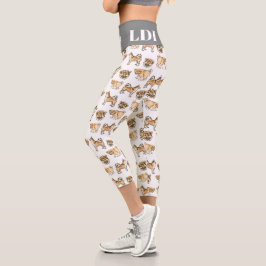 leggings nome personalizado e iniciais islandês sh