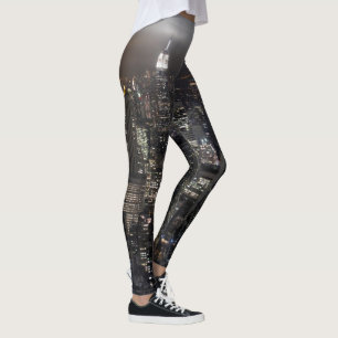 Leggings NYC Skyline Stretchy
