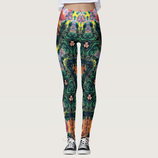 Leggings O CALEIDOSCÓPIO DA VIDA  (Frente)