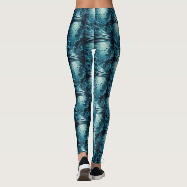 Leggings Oceano Profundo (Verso)