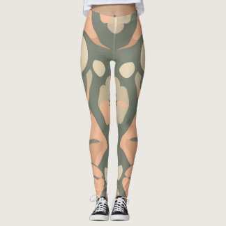 Leggings Orgânicas Artísticas - Design macio e sem