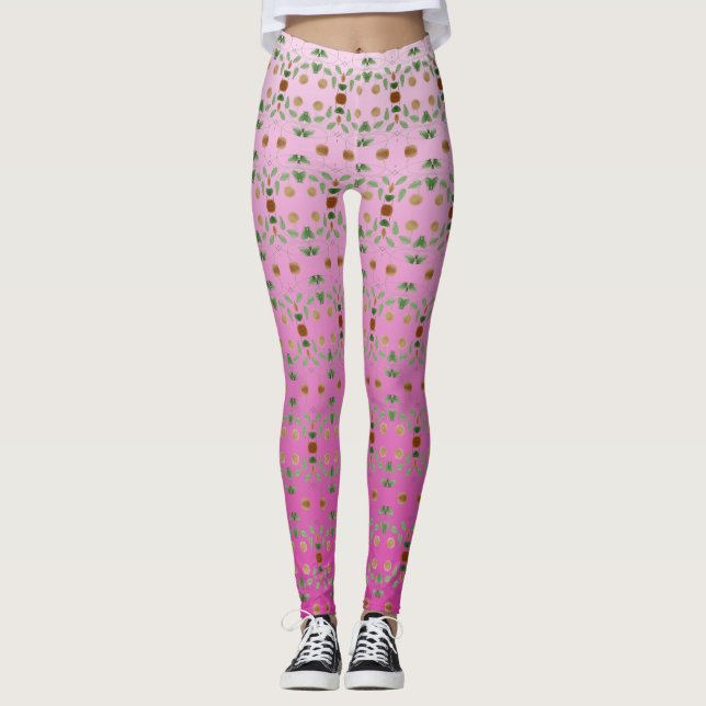 Leggings Padradas Rosa (Frente)