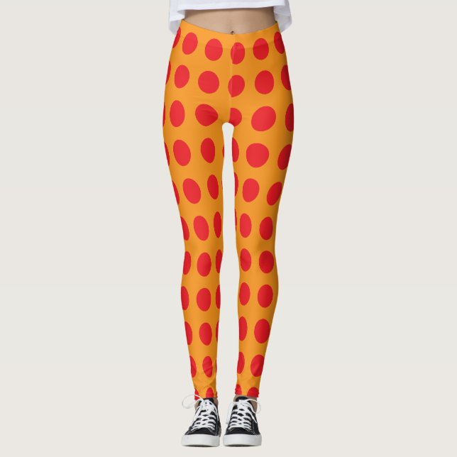 Leggings Personalizadas com Bolinhas (Frente)