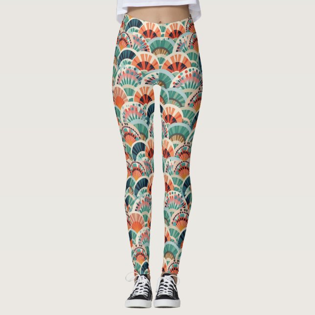 Leggings Personalizadas com Impressão Total (Frente)
