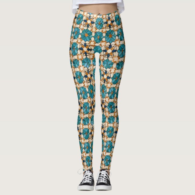 Leggings Personalizadas com Impressão Total (Frente)