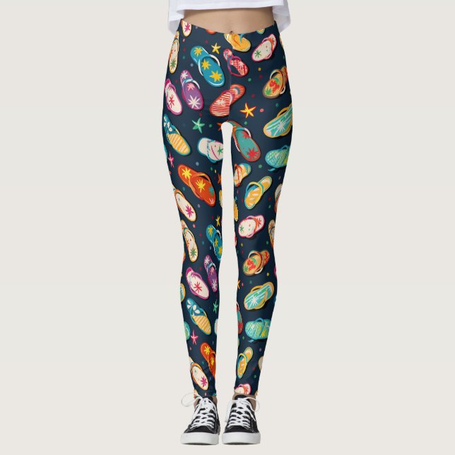 Leggings Personalizadas com Impressão Total (Frente)