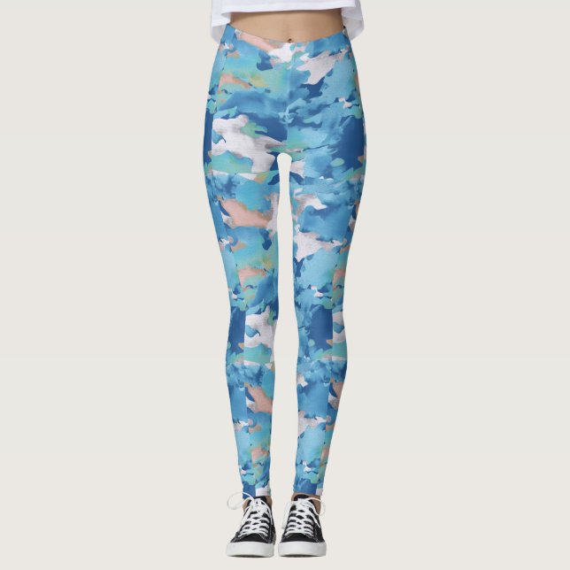 Leggings Personalizadas com Impressão Total (Frente)