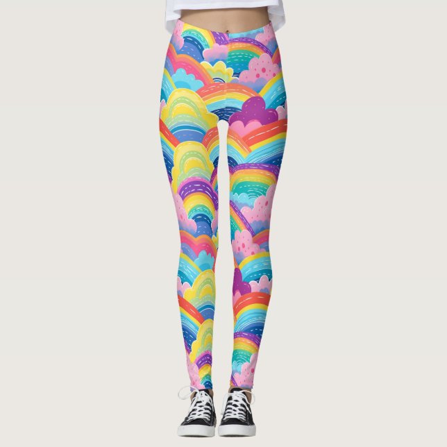 Leggings Personalizadas com Impressão Total (Frente)