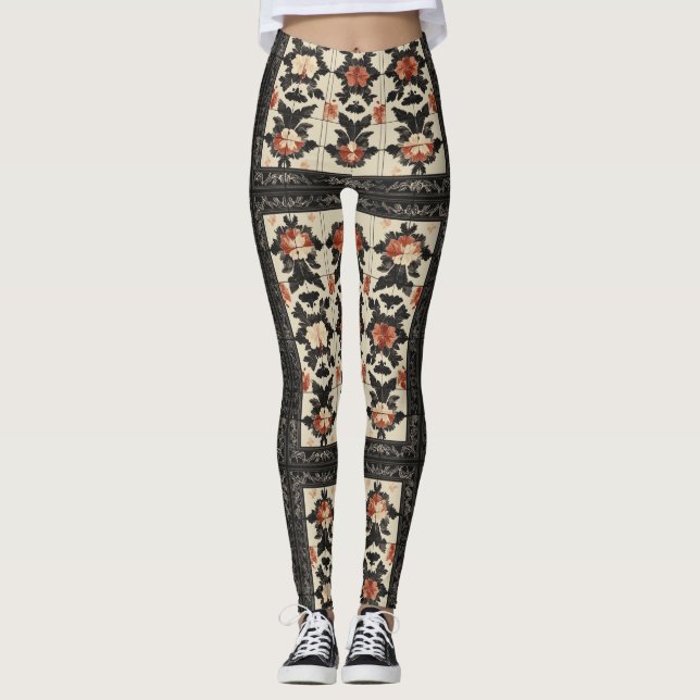 Leggings Personalizadas com Impressão Total (Frente)