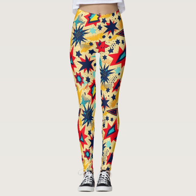 Leggings Personalizadas com Impressão Total (Frente)