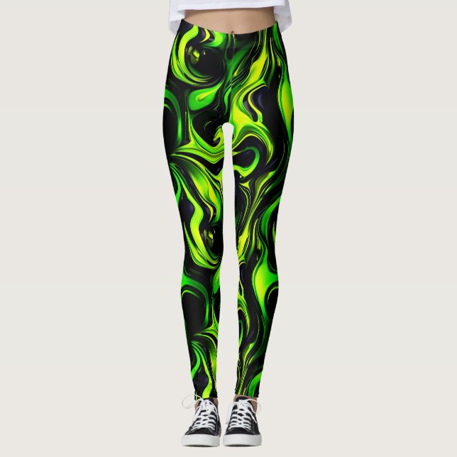 Leggings Personalizadas com Impressão Total (Frente)