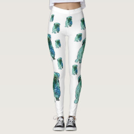 Leggings Personalizadas de Arte Mandala, Bulldog F