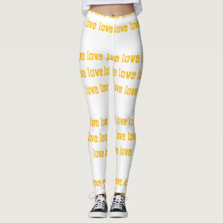 Leggings personalizadas de Design de amor - Na mod