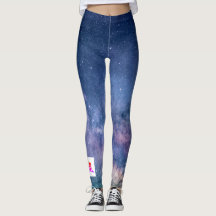 Leggings personalizadas Dragão chinês e estrelas