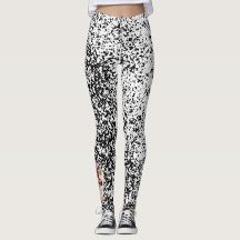 Leggings Personalizadas MANCHADAS COM CRÂNIO DE AÇ