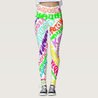 Leggings Personalizadas Nome Personalizado