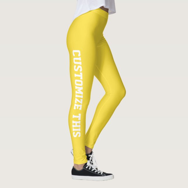 Leggings Personalizadas para Mulheres (Direita)