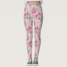 Leggings Pétalas Coradas