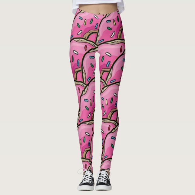 Leggings Pink Donuts (Frente)