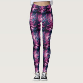 Leggings Pink Scenery