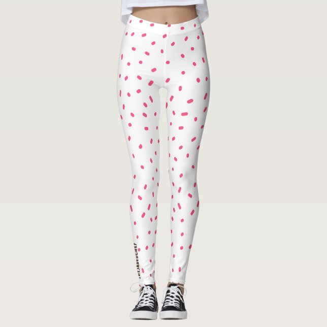 Leggings Pink Sorbet Speckle (Frente)
