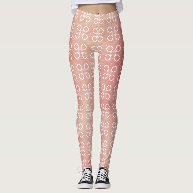 Leggings Pink Sponge e Círculos (Frente)
