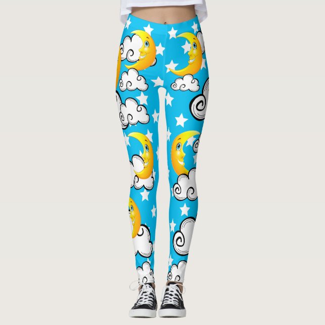 Leggings PJ Sonolentas de pop (Frente)