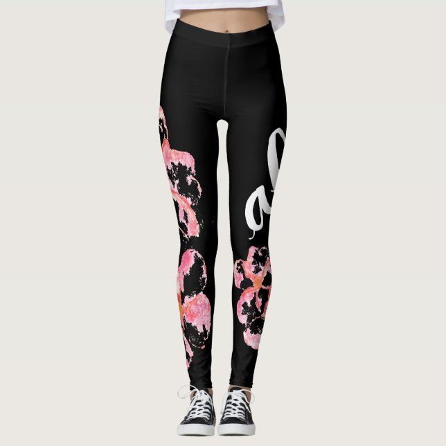 Leggings Plumeria Aloha (Frente)