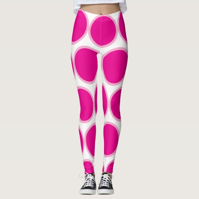 Leggings Polka rosa (Frente)
