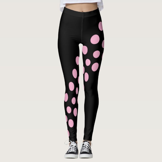 Leggings Pontos Quentes (Frente)