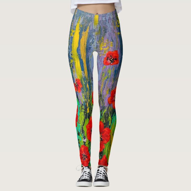 Leggings Poppies (Frente)