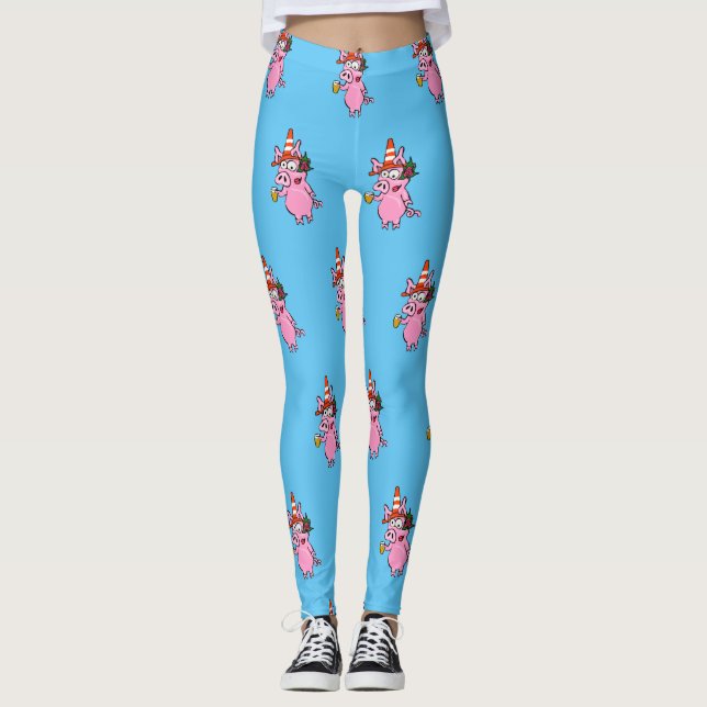 Leggings Porco Bêbado (Frente)