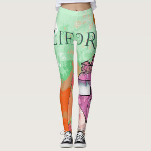Leggings Posteres de viagens da Califórnia
