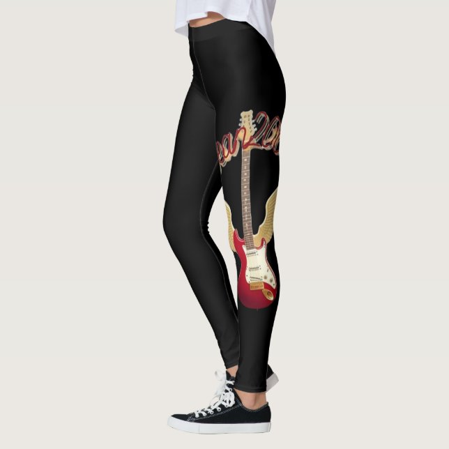Leggings pretas do logotipo Bean2002 (Esquerda)