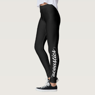 Leggings Pretas - Fonte do Script de Acústica na p