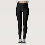 Leggings Preto Breathe Lettering<br><div class="desc">Leggings pretos Breathe para uso diário ou treinos. A parte inferior da perna direita tem a palavra "Breathe".</div>