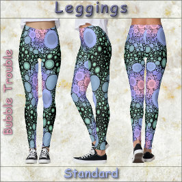LEGGINGS - Problemas de bolhas - Design abstrato