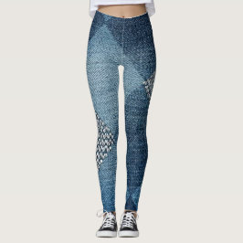 Leggings projetadas pela Denim