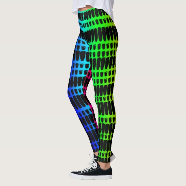 Leggings Psicanodélicas 4 Cores (Esquerda)
