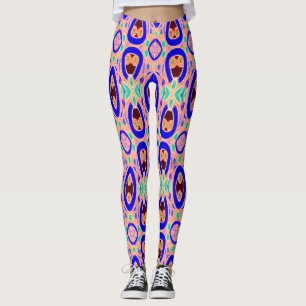 Leggings "Ratti_Creative_Arts" de multicor branca