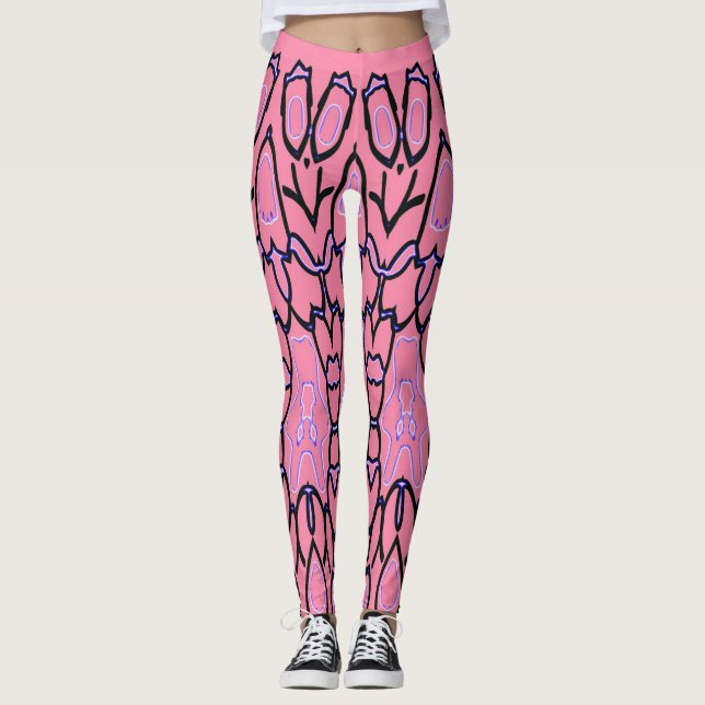Leggings "Ratti_Creative_Arts" de multicores inint (Frente)