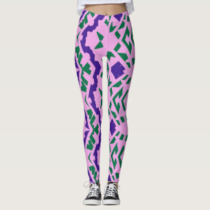Leggings "Ratti_Creative_Arts" de um abstrato eleg