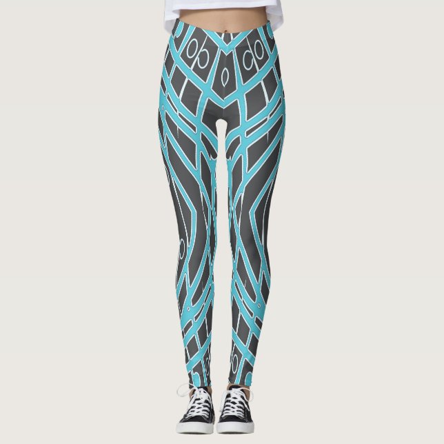 Leggings "Ratti_Creative_Arts" elegantes (Frente)
