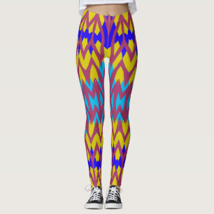 Leggings "Ratti_Creative_Arts" fofas, coloridas e 