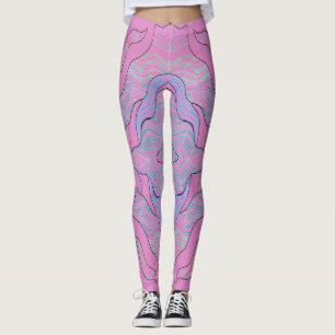 Leggings "Ratti_Creative_Arts" rosa vintage