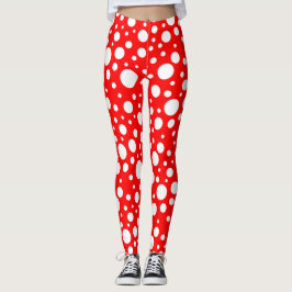 Leggings Red Spots