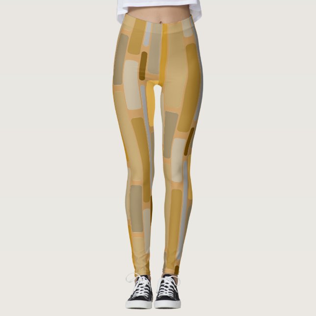 Leggings Retro Femininas (Frente)