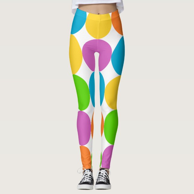 leggings retrógradas da década de 60 (Frente)