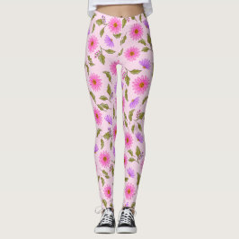 Leggings Rosa Lavanda Lacy Daisy