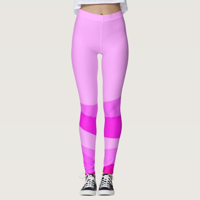 Leggings Rosa Modernas. (Frente)